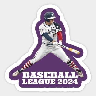 College Baseball Sticker